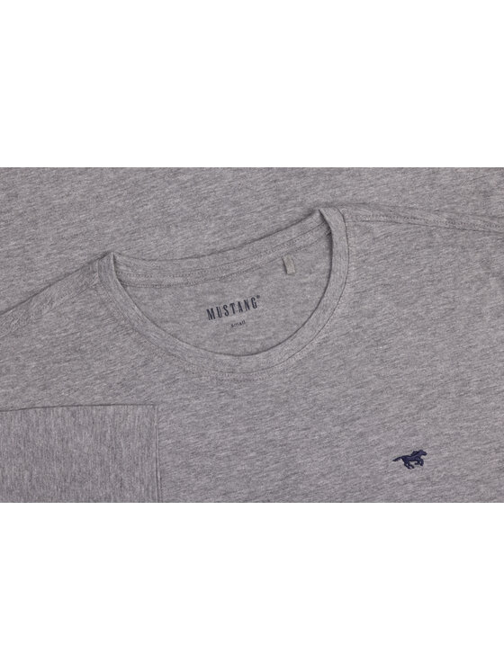 Mustang Mustang T-Shirt Style Alex Szary Regular Fit