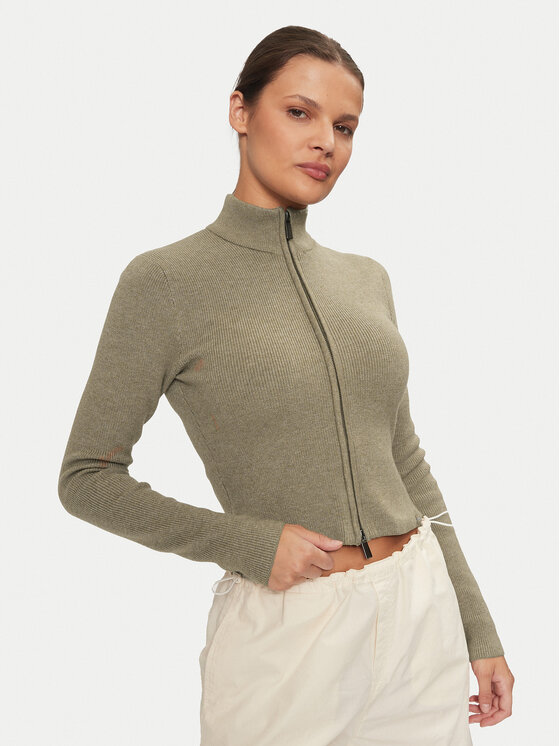 Dickies Dickies Sweater Helena DK0A864O Zöld Slim Fit