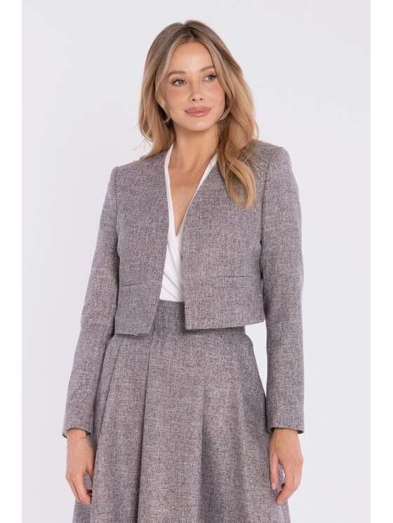 Stylove Stylove Giacca da abito S429 Grigio Cropped Fit