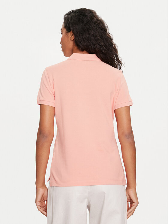 Gant Gant Polo Shield 4200870 Κοραλλί Slim Fit