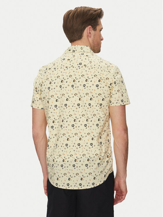 Blend Blend Camicia 20718102 Beige Regular Fit