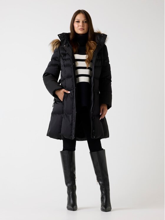Guess Guess Prehodna jakna 179258 Črna Classic Fit