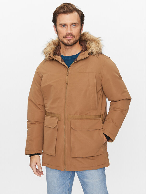 Jack&Jones Jack&Jones Зимно яке Wing 12235858 Кафяв Regular Fit