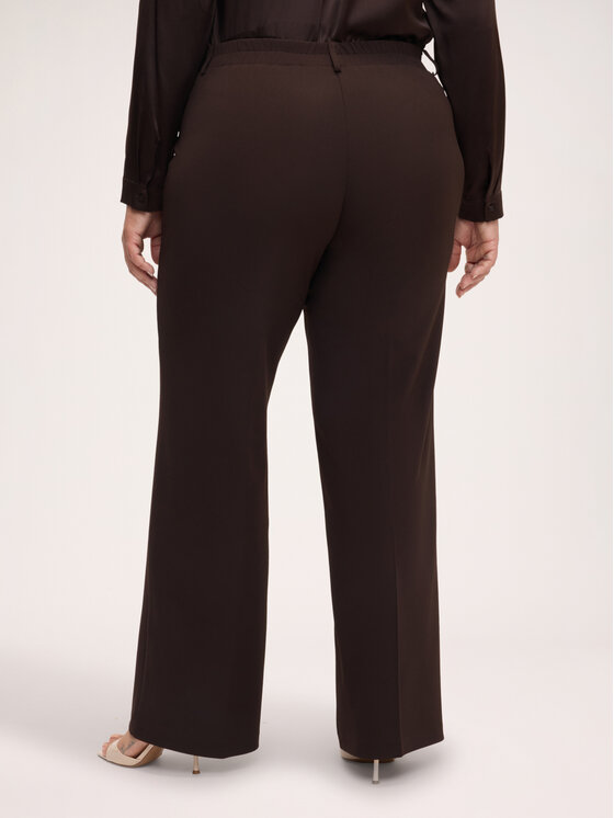 Fiorella Rubino Fiorella Rubino Spodnie materiałowe P052L002438N022 Brązowy Regular Fit
