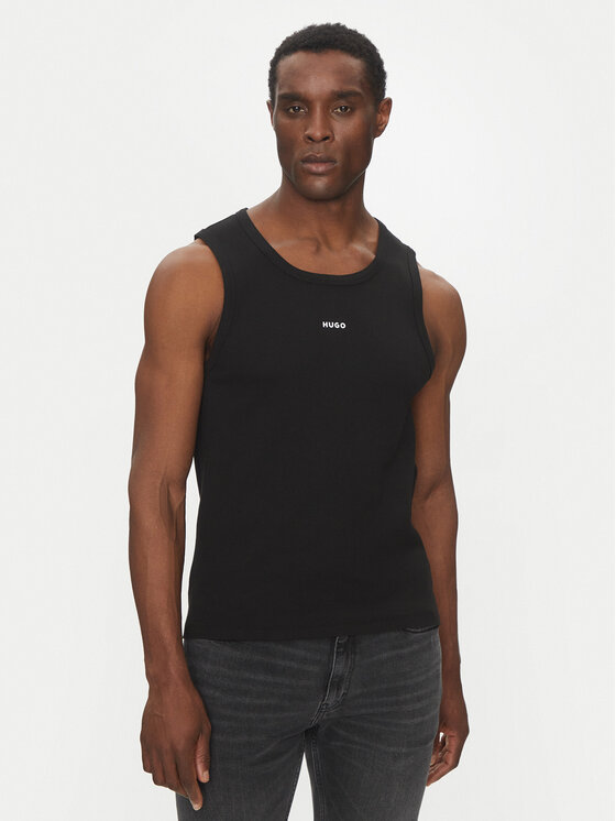 HUGO Tank top Dapota 50542089 Čierna Slim Fit