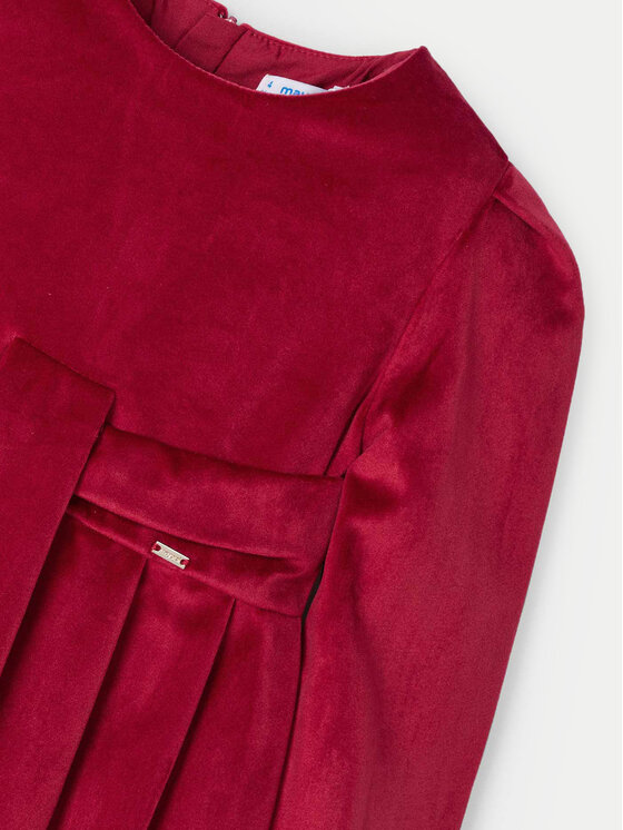 Mayoral Mayoral Vestito elegante 4915 Rosso Regular Fit