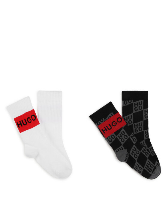 Set de 2 perechi de șosete lungi pentru copii Hugo G00267 Colorat
