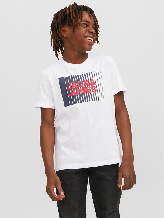 Jack&Jones Junior T-shirt 12237411 Bijela Regular Fit