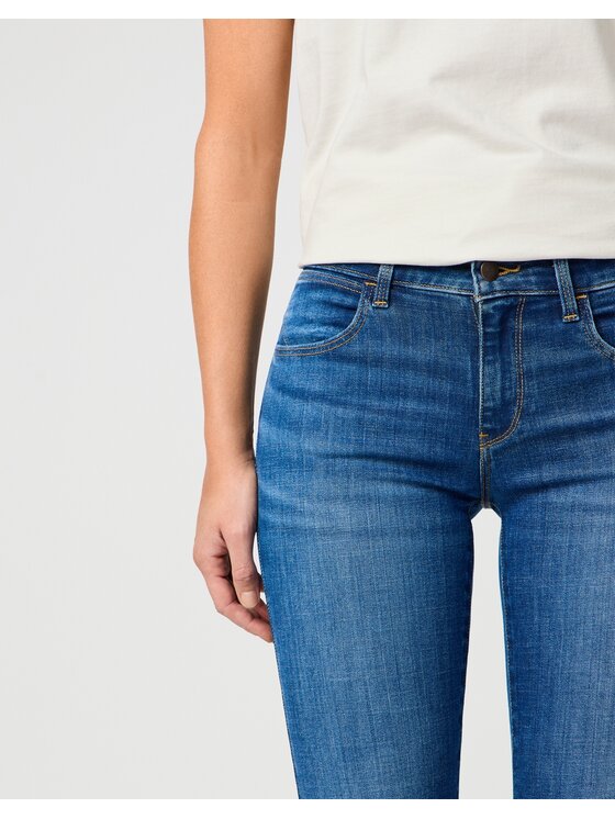 Wrangler Wrangler Jeansy Wrangler Bootcut Niebieski Bootcut Fit