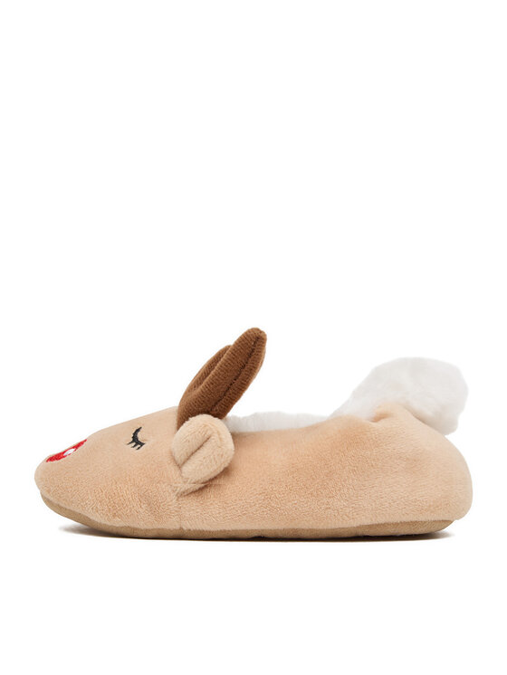 Action Boy Action Boy Hausschuhe AGK22713 Beige