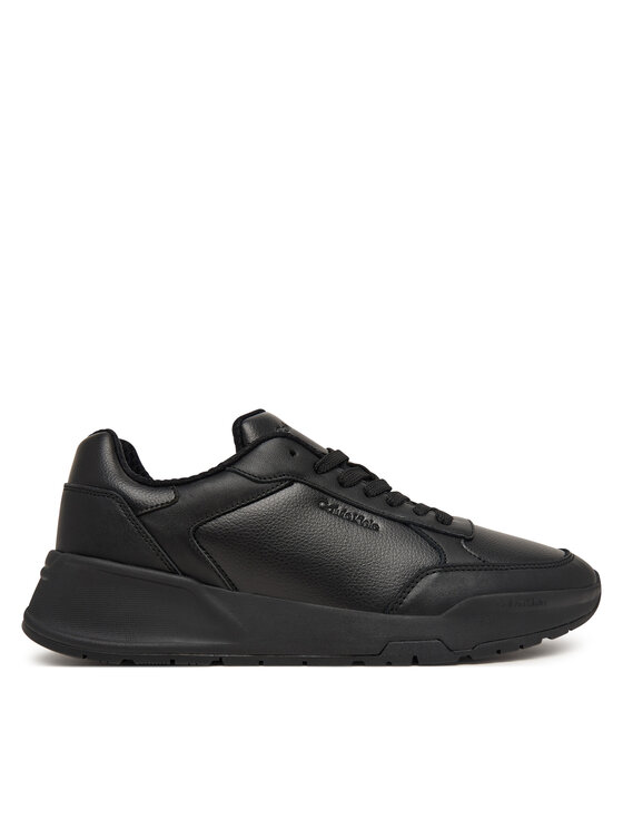 Calvin Klein Calvin Klein Sneakers City Runner Laceup Lth Mix HM0HM02309 Schwarz