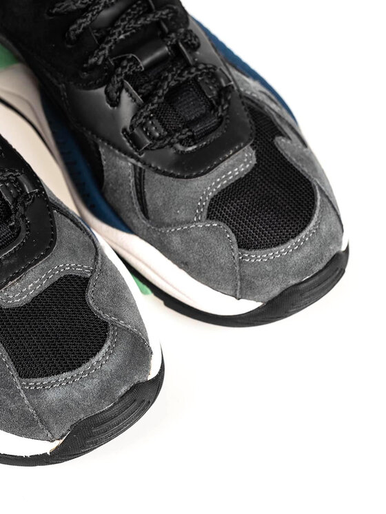 Geox Geox Sneakersy T94BUA 02214 | T02 A Čierna