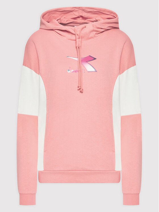 Diadora Diadora Bluza Lush 102.177781 Różowy Regular Fit