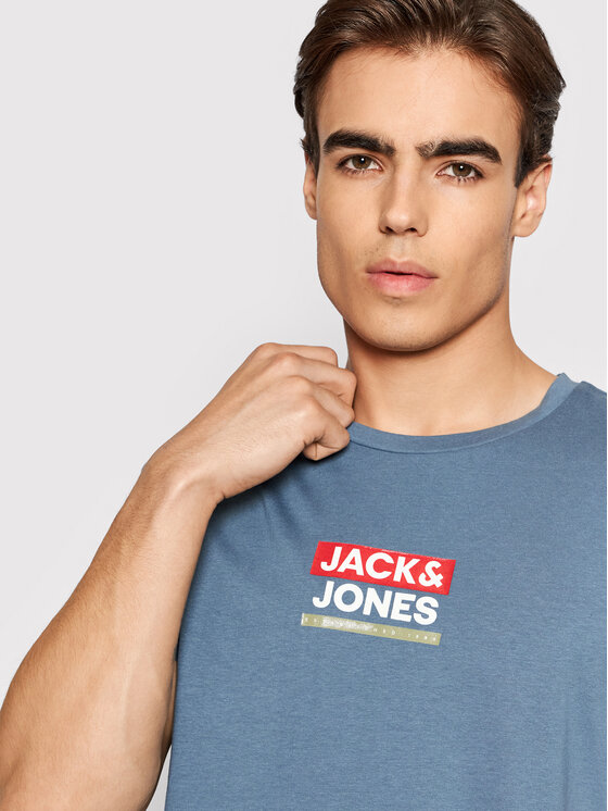 T-shirt Delfield 12198089 Blu Regular Fit