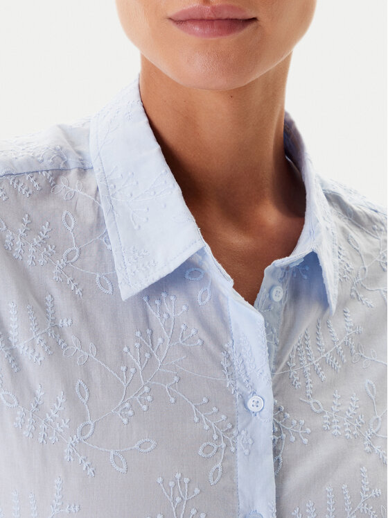 Tatuum Tatuum Camicia Ines T2501.079 Celeste Regular Fit