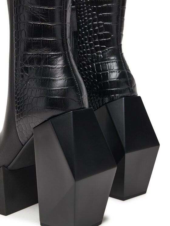 United Nude United Nude Členková obuv Stage Boot 1075384927 Čierna