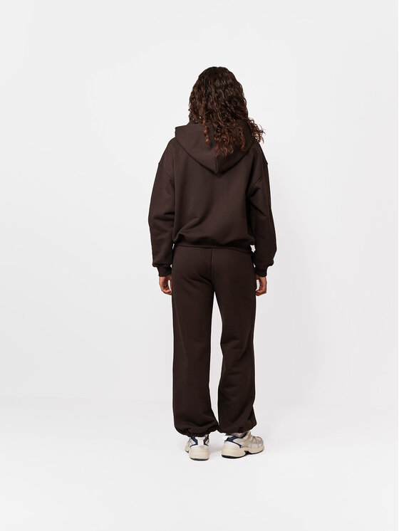 La Mania La Mania Spodnie dresowe AXEL Brązowy Basic Fit