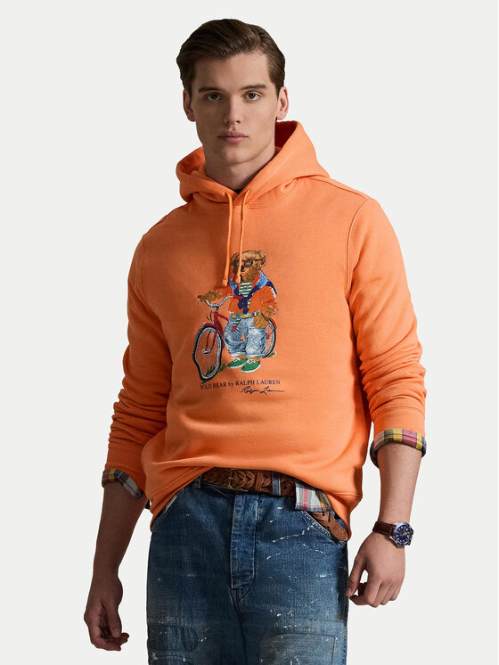 Polo Ralph Lauren Polo Ralph Lauren Mikina 710B14614002 Oranžová Regular Fit
