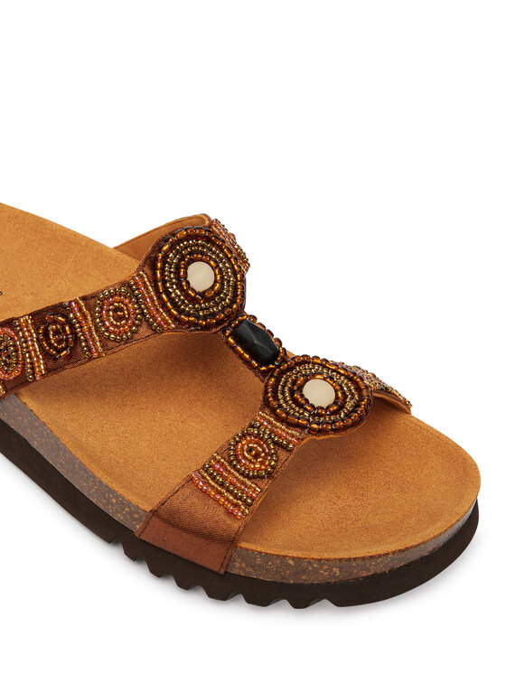 Scholl Scholl Шльопанці New Bogota MF26607 Коричневий