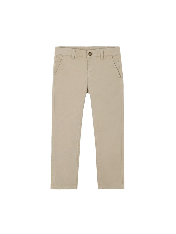 Mayoral Mayoral Текстилни панталони 513 Бежов Regular Fit