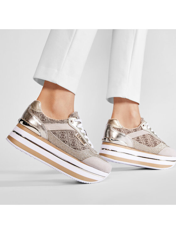 Guess Guess Сникърси Hansin2 FL5HNS FAL12 Златист