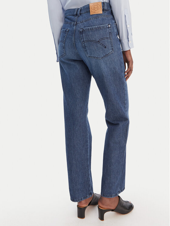 Marella Marella Jeansy 2613181024 Niebieski Wide Leg