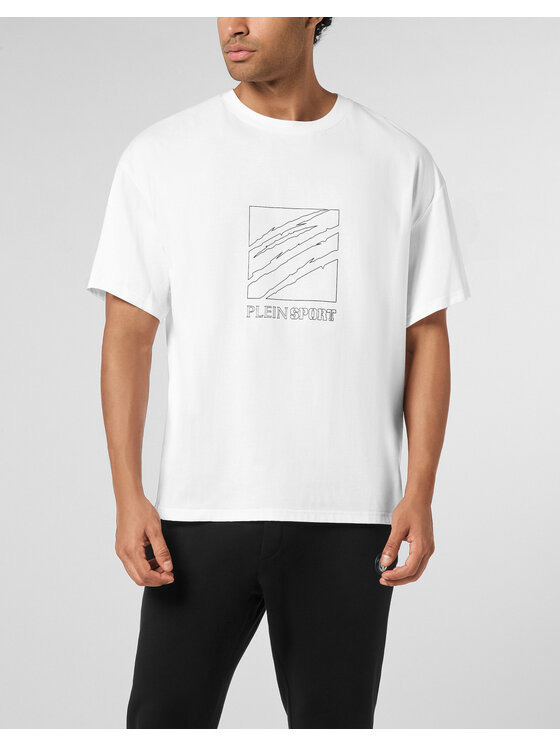 Plein Sport Plein Sport T-shirt 28489 Bianco Regular Fit