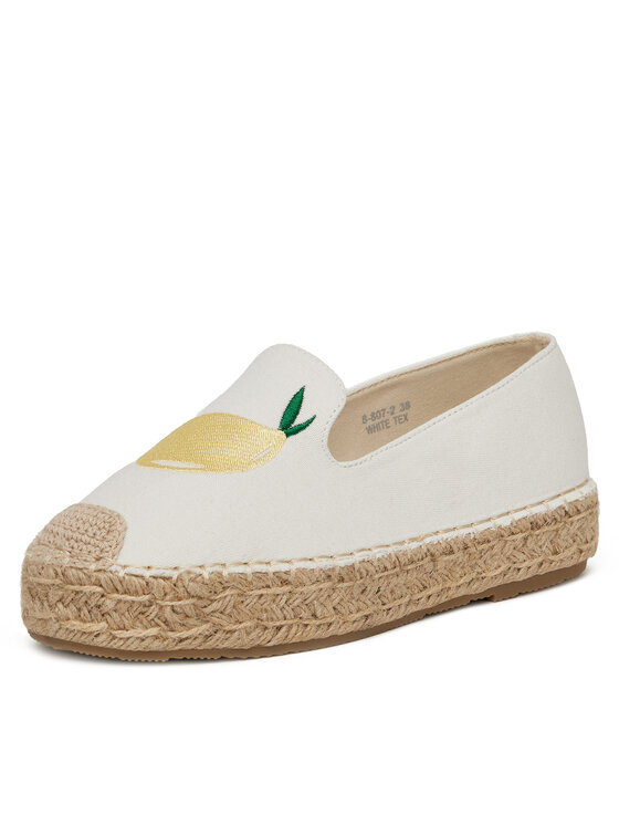 DeeZee DeeZee Espadrillas 8-807-2 Bianco