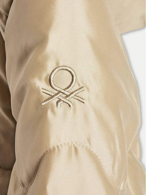 United Colors Of Benetton United Colors Of Benetton Зимно яке 2SVKGN03A Бежов Regular Fit