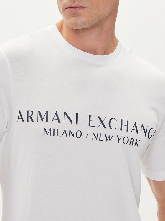 Armani Exchange Armani Exchange Футболка 8NZT72 Z8H4Z 1100 Білий Slim Fit