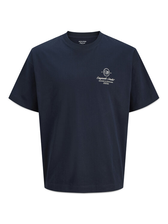 Jack & Jones Jack & Jones Tričko Niagara 12293422 Tmavomodrá Regular Fit