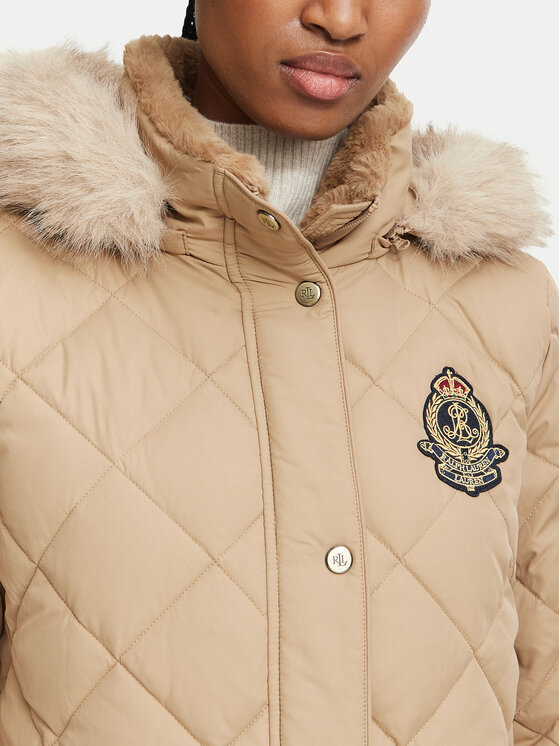 LAUREN RALPH LAUREN LAUREN RALPH LAUREN Kurtka puchowa 297P23456004 Brązowy Regular Fit