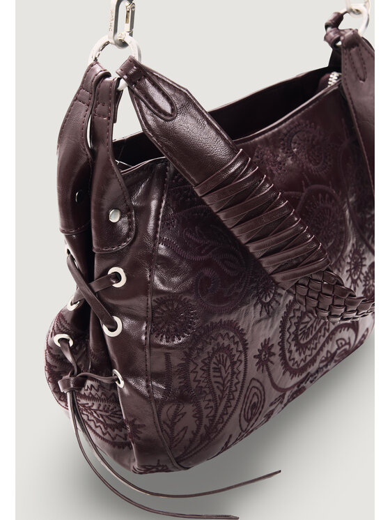 Desigual Desigual Torebka BAG_SIROCO QUINCY RED Brązowy