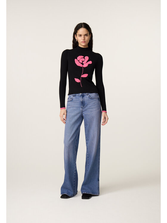 Fabienne Chapot Fabienne Chapot Sweter 6756-509-173 Czarny Regular Fit