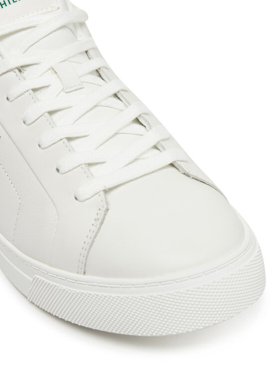 Tommy Hilfiger Tommy Hilfiger Tenisice Icon Court Pinperf Lth FM0FM05483 Bijela