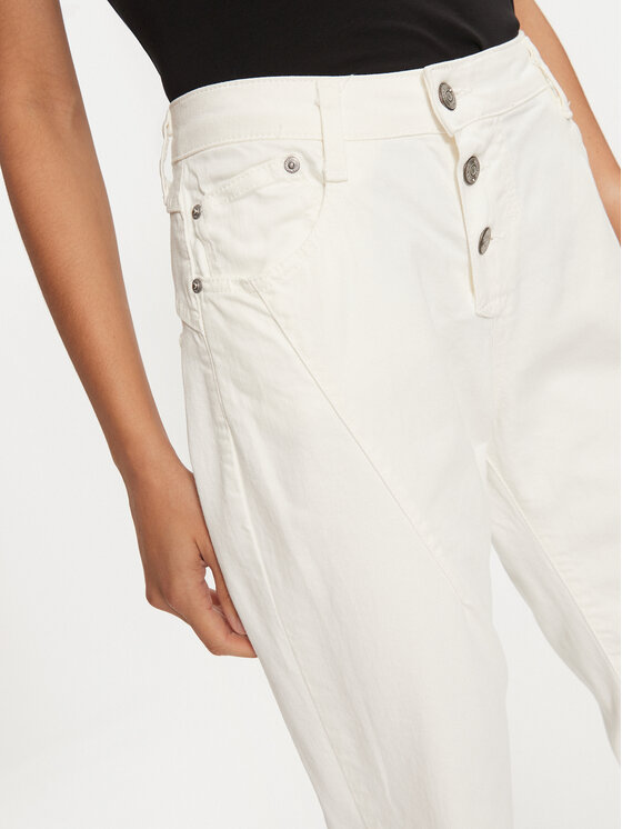Please Please Traperice P0VVHO2I5N Bijela Slim Fit