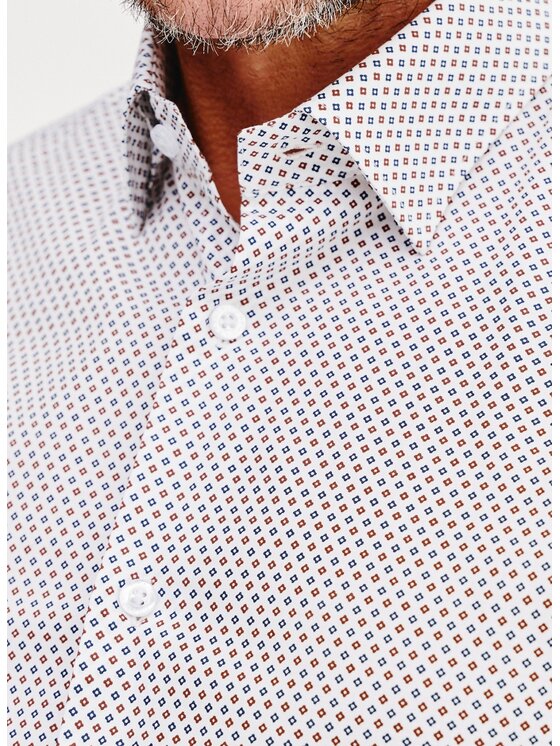 Pako Lorente Pako Lorente Koszula P25SF-1X-040 Biały Slim Fit