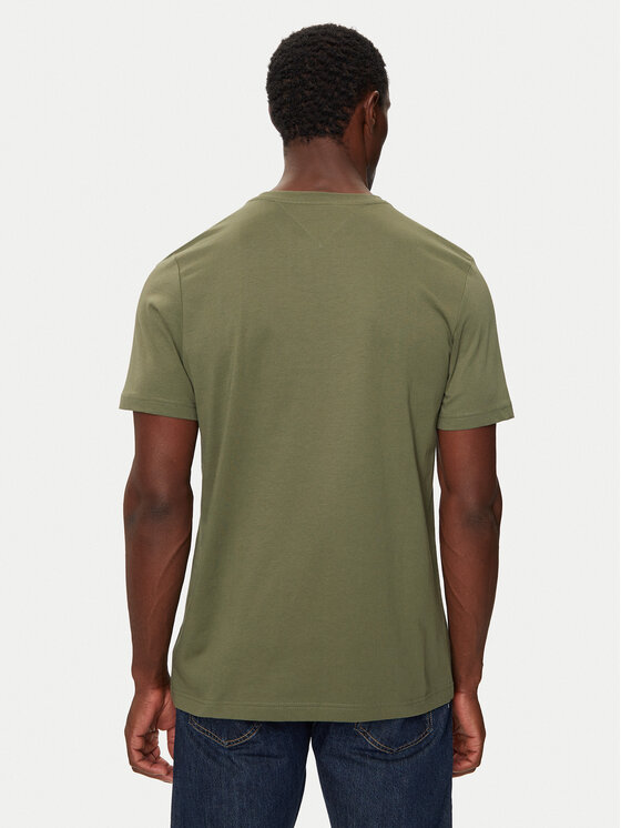 Tommy Hilfiger Tommy Hilfiger T-krekls MW0MW36500 Zaļš Regular Fit