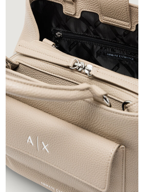 Armani Exchange Armani Exchange Torebka SHOPPING BAG Beżowy