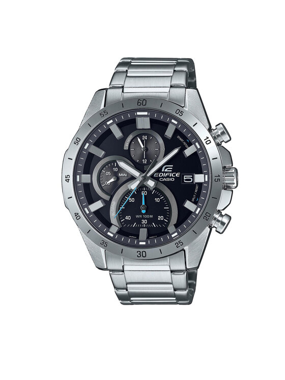 Zegarek Casio, Srebrny, Edifice EFR-571D-1AVUEF