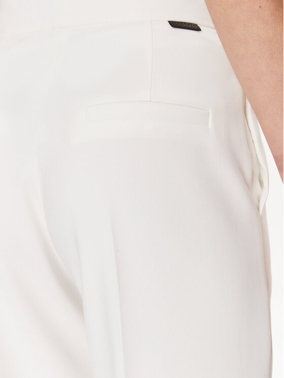 HUGO Hugo Штани з тканини Himia 50513960 Білий Regular Fit