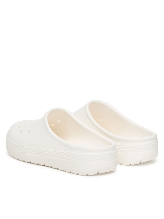 Crocs Crocs Şlapi Classic Low Profile Clog 211139 Alb