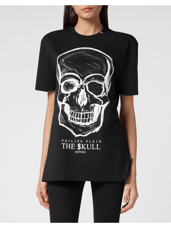 PHILIPP PLEIN PHILIPP PLEIN T-Shirt 4159 Czarny Regular Fit