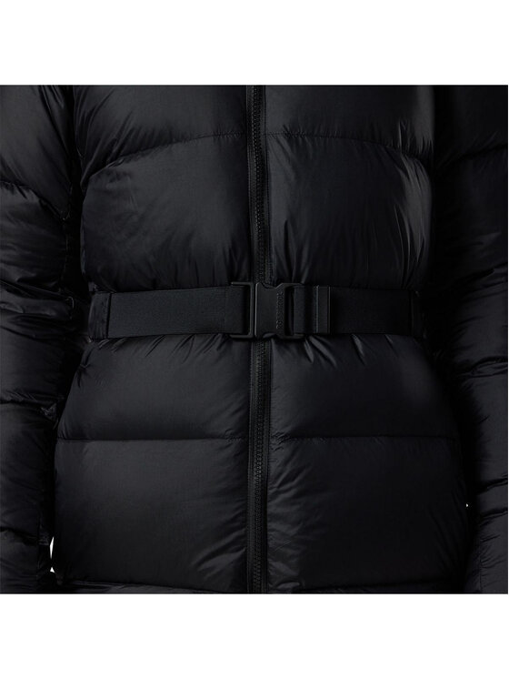 Rossignol Rossignol Płaszcz zimowy W Abel Belted Down Parka Czarny Slim Fit