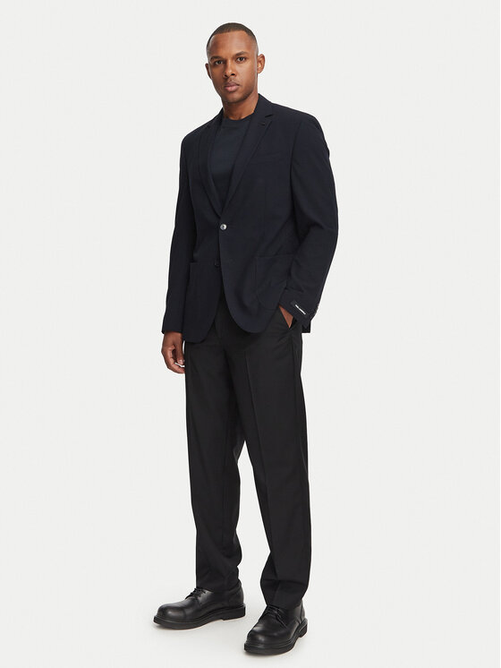 KARL LAGERFELD KARL LAGERFELD Sakko 155280-562034 Dunkelblau Slim Fit