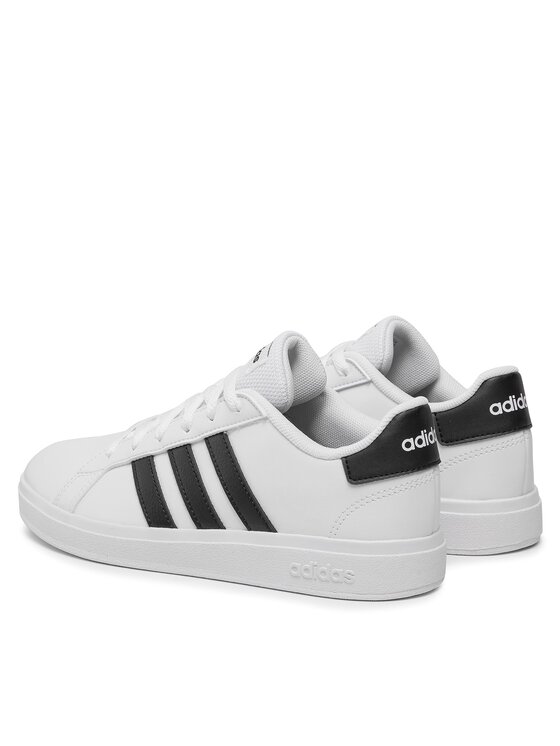 adidas adidas Sneakersy Grand Court Lifestyle Tennis Lace-Up Shoes GW6511 Biela