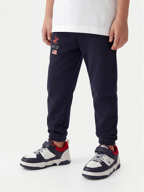 Beverly Hills Polo Club Pantaloni trening P-SS26B-TF0033K Bleumarin Regular Fit