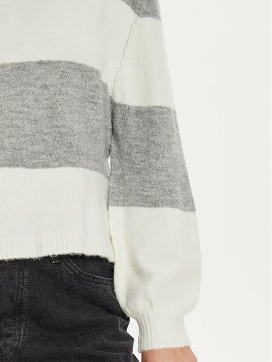 Brave Soul Brave Soul Pulover LK-230MOLLIEC Gri Loose Fit
