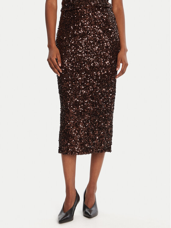 Marella Marella Пола тип молив Rennes 2523776011 Кафяв Slim Fit