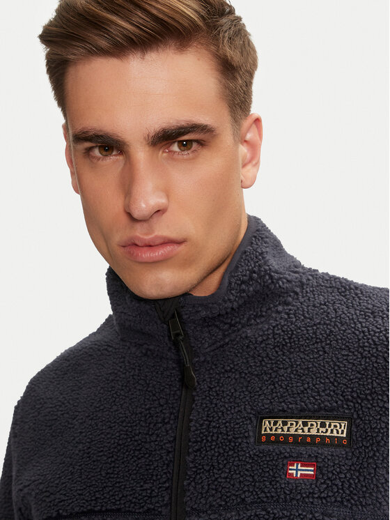 Napapijri Napapijri Polar T-Tynik Fz NP0A4IA91761 Granatowy Regular Fit